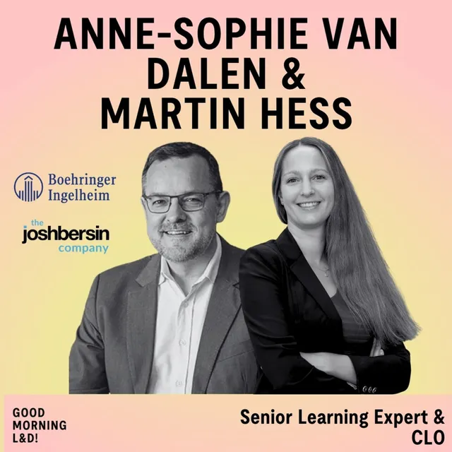 Cover: The L&D Revolution in the Age of AI with Anne-Sophie van Dalen & Martin Hess - LIVE - ENG